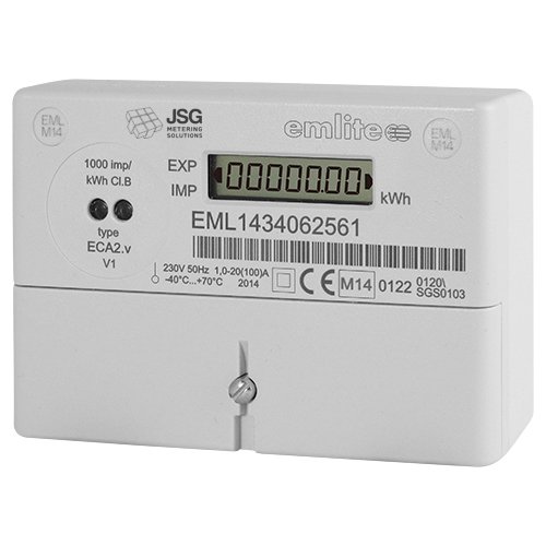 JSG Metering Solution Primary Supplier For EmLite Single Or Three Phase Import/Export Solar Generation Meter For PV Installations  