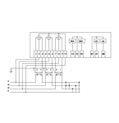 Iskra 3 Phase Meter Wiring Diagram